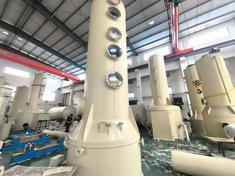 Menara Pemurnian Gas Ekzos PP Pelbagai fungsi