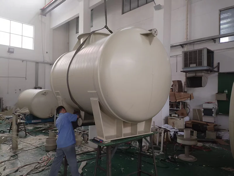 Tangki Penyimpanan Jenis Horizontal Polypropylene